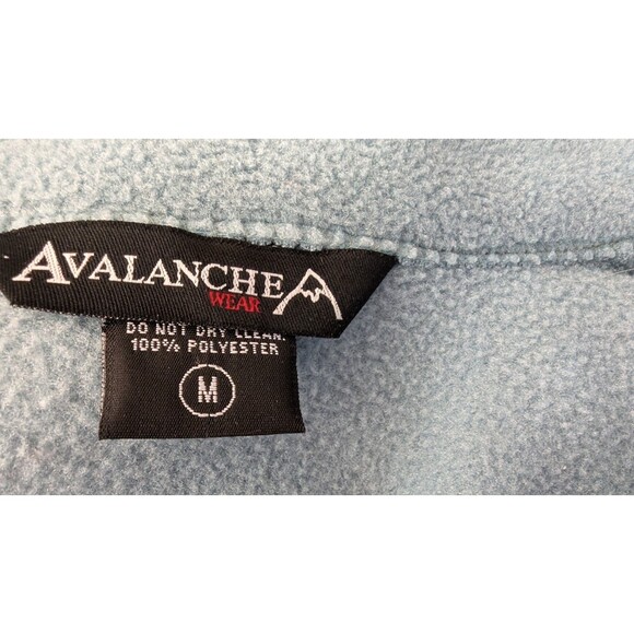 Avalanche Polartec Vest Women's M Fleece Green Pockets Blue - Picture 6 of 8